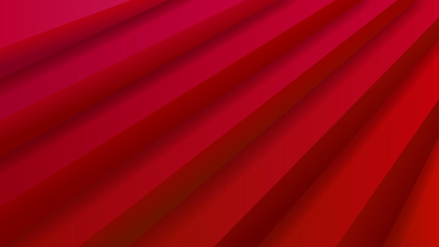 Abstract background with volumetric stair in red colors