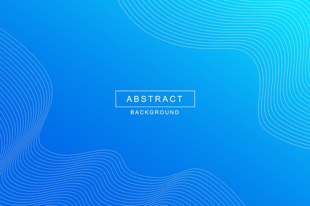 Abstract background with wave minimalist style