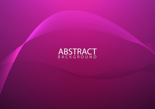 Abstract background with wave shape