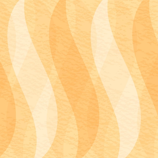 Вектор Абстрактный фон с волнами оранжевого цвета