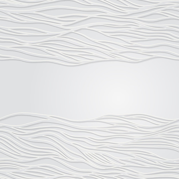 Abstract background with waves ornament