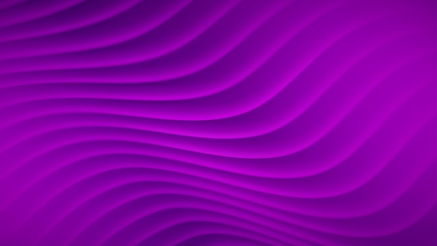 Abstract background with wavy lines in purple colors