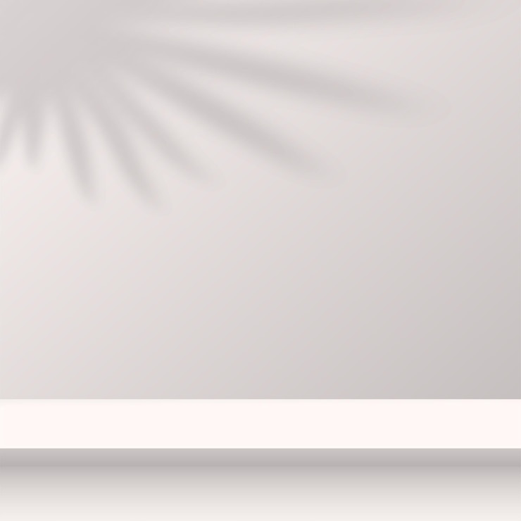 Vector abstract background with white color podium for presentation vector