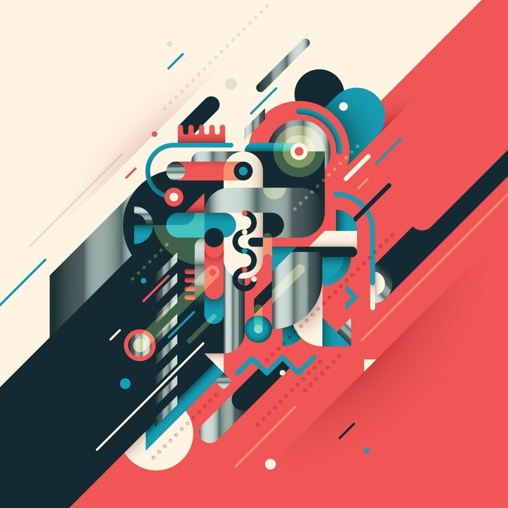 Vector abstract background