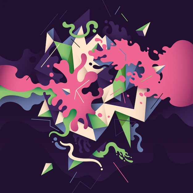 Vector abstract background