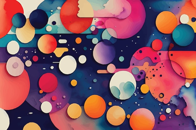 Vector abstract background