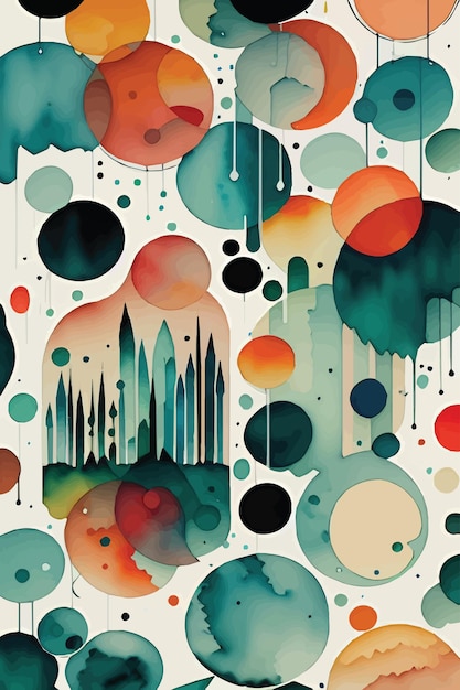 Vector abstract background