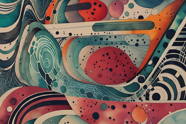 Vector abstract background