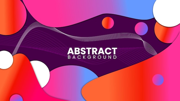 Vector abstract background