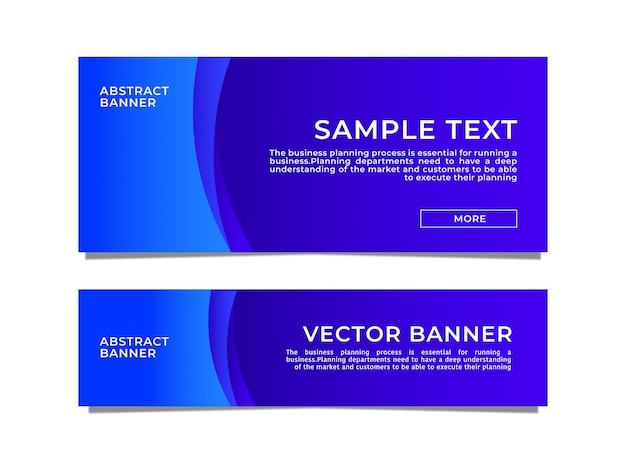 Abstract  banner  background or header stock vector template