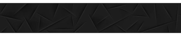 Abstract banner in black colors