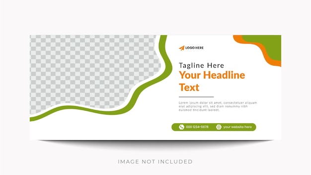 Abstract banner design web template Set Horizontal header web banner