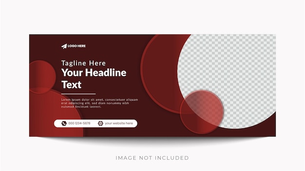 Abstract banner design web template Set Horizontal header web banner