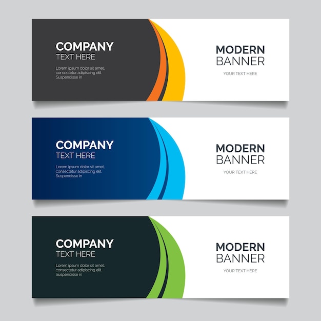 abstract banner modern vector for needs cards and banners