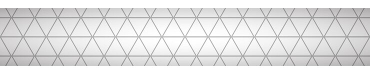 Vector abstract banner of small triangles in gray colors