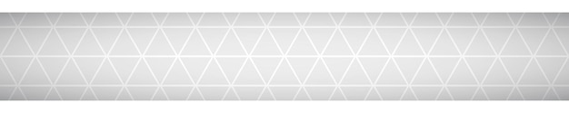 Abstract banner of small triangles in white colors