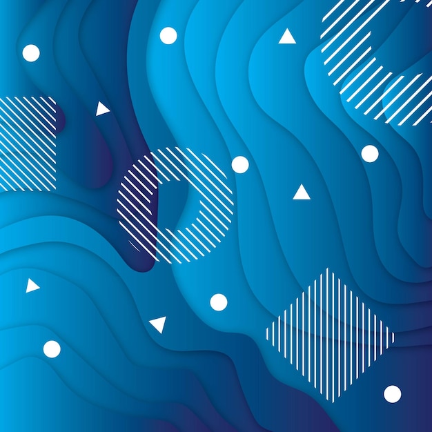 Vector abstract banner vector creative background