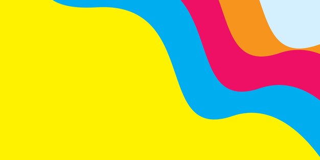 abstract bannerontwerp Elegante golvende vectorachtergrond
