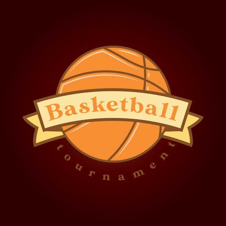 वेक्टर abstract basketball logo design and symbol art