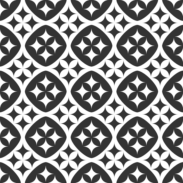 Abstract batik ornament seamless pattern background