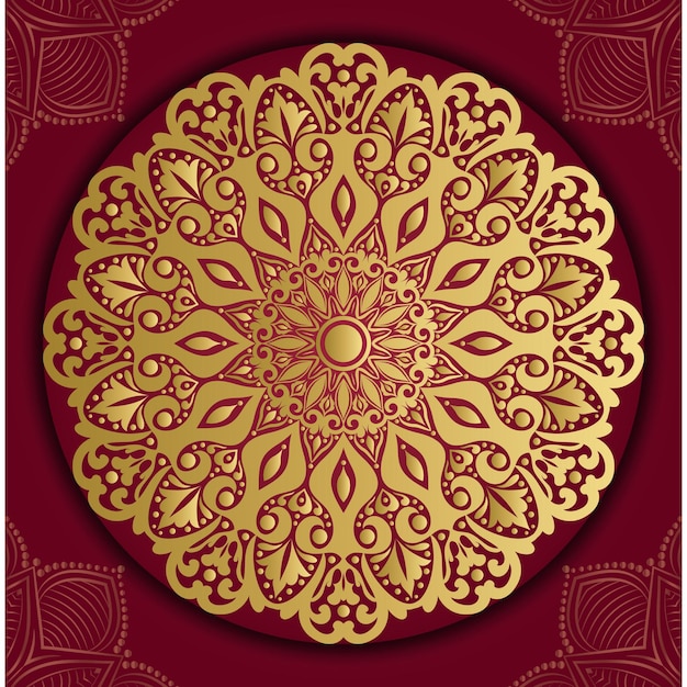 Abstract beautiful luxury mandala background design Luxury ornamental mandala design