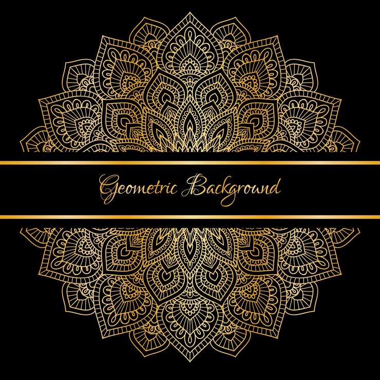 Vector abstract beautiful mandala design background