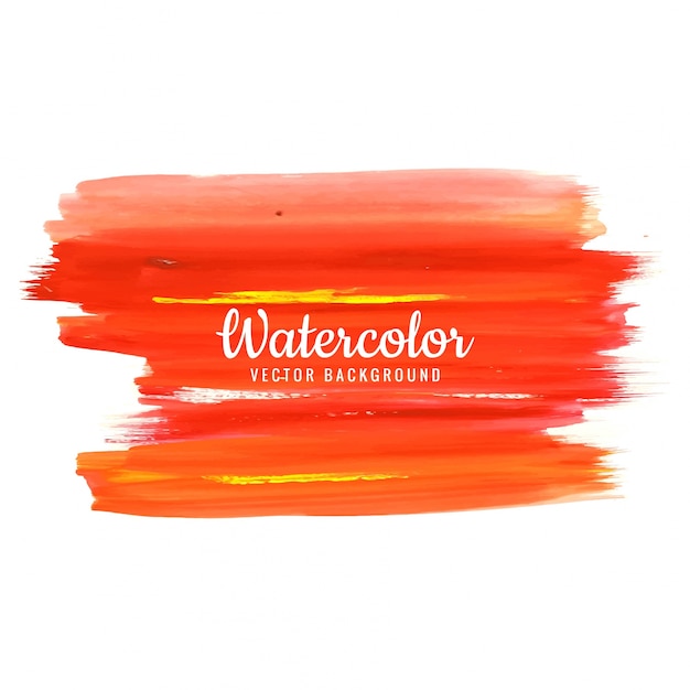 Abstract beautiful stroke watercolor background