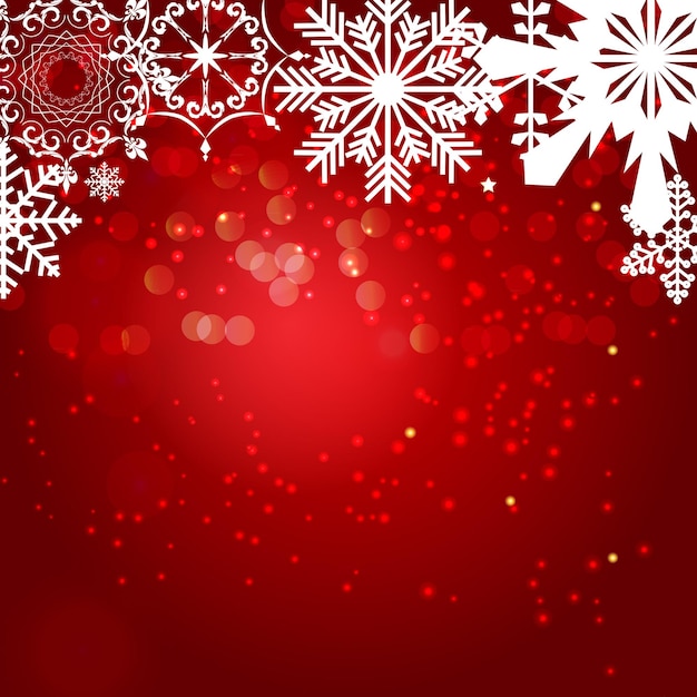 Abstract Beauty Christmas and New Year Background. Illustration.