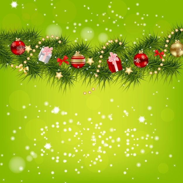 Abstract beauty Christmas and New Year background.