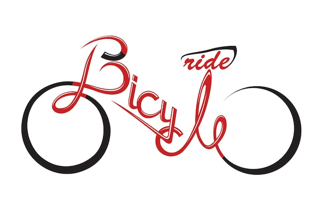 abstract bicycle illustration