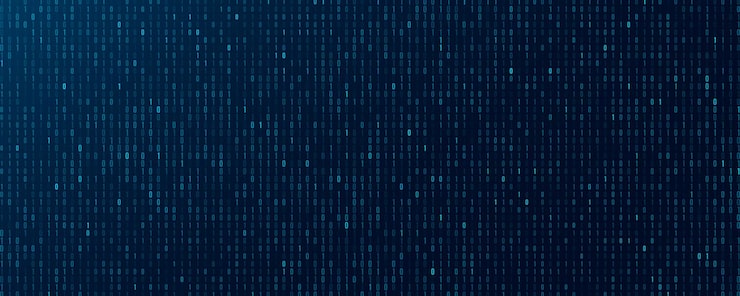 Vector abstract binary data software programming code background random 0 and 1 numbers of program code big data technology concept vector