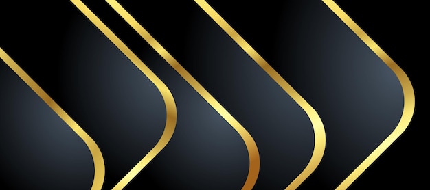 ベクトル abstract black and gold luxury background with abstracts