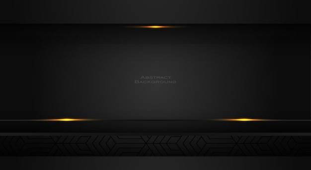 abstract black background banner