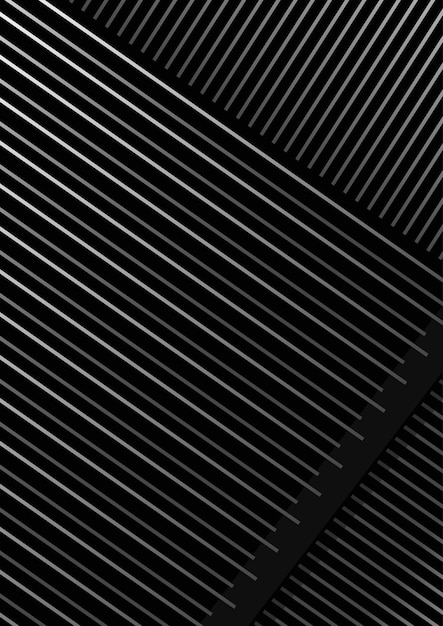 Abstract black background with diagonal lines
