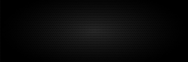 Abstract black background with metallic texture pattern