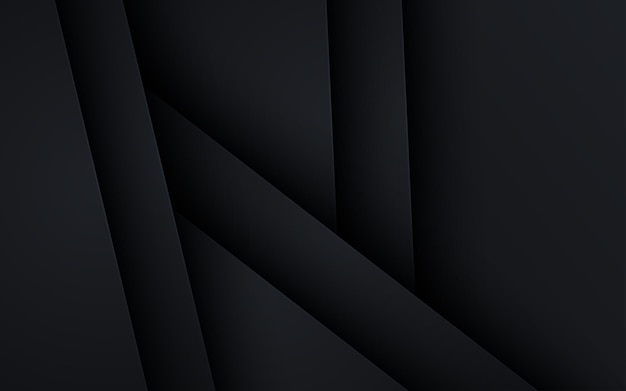 Abstract black color overlap layers background eps10 vector