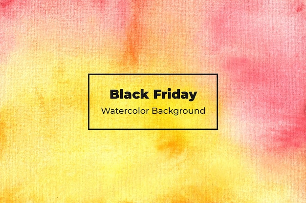 Abstract black friday acquerello pennello ombreggiatura texture di sfondo