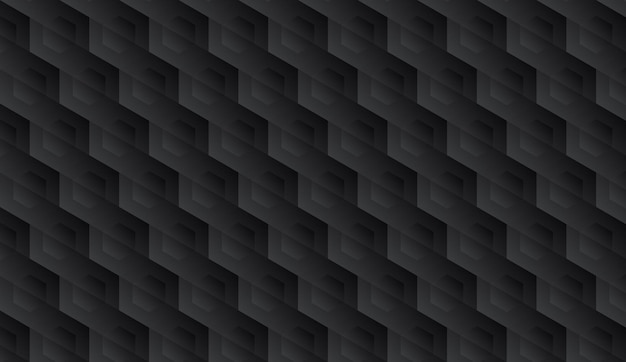 Abstract black geometric background pattern design