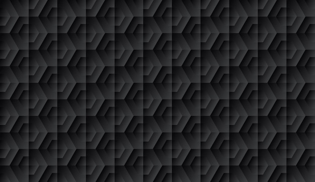 Vector abstract black geometric background pattern design