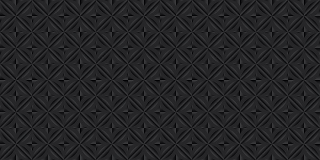 Vector abstract black geometric background pattern design