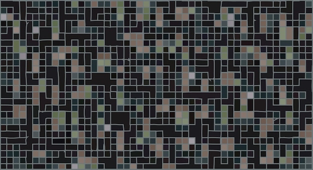 Abstract black geometric texture