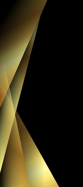 abstract black and gold luxury background