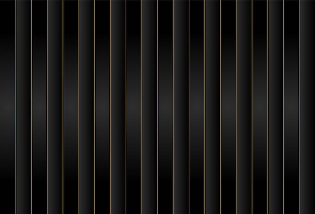 Abstract black and gold luxury background