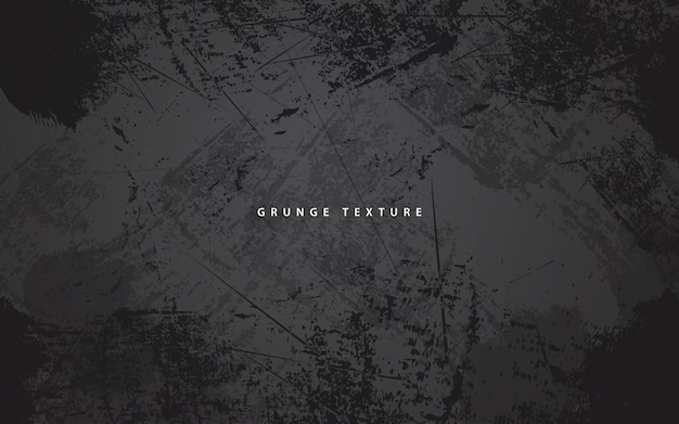 Abstract black grunge texture background