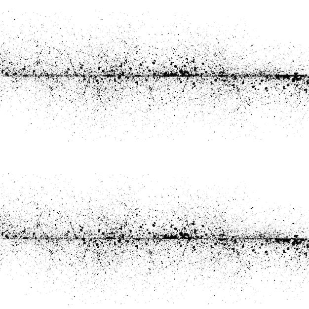 ベクトル 抽象的な黒インクのしみの背景