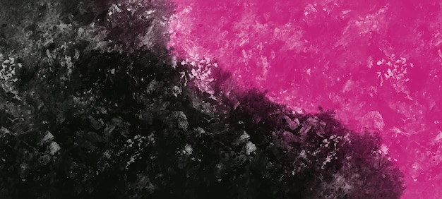 Vector abstract black and pink grunge texture background