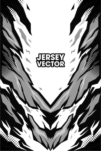 Premium Vector | Abstract black stripes background for Jersey design