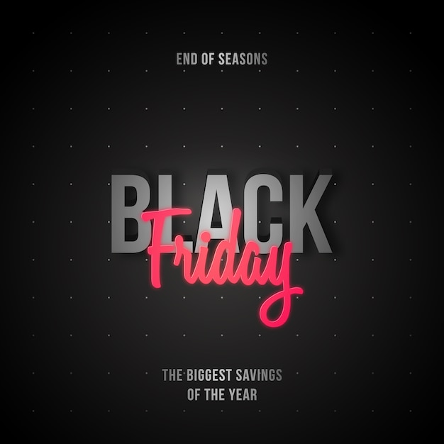 Abstract black template black friday sale.