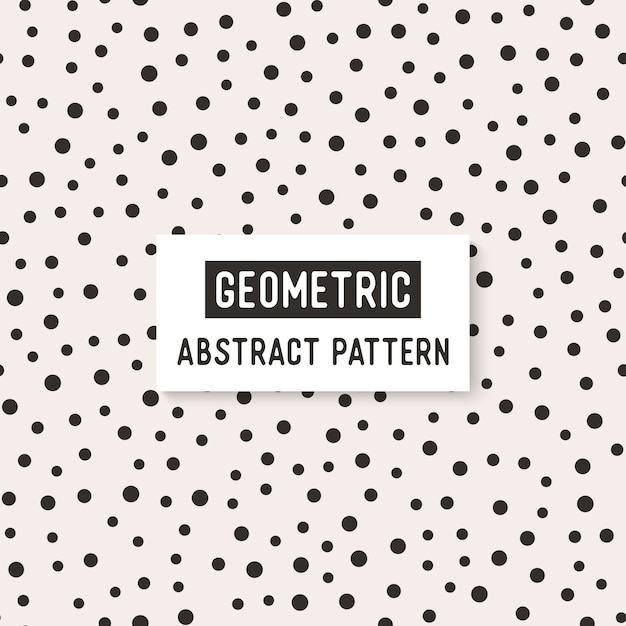 Abstract black and white seamless pattern.