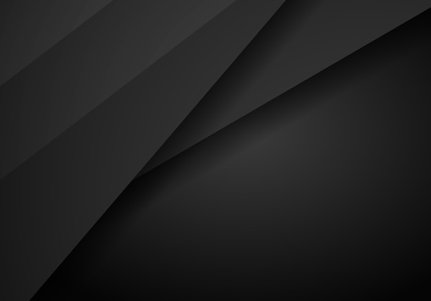 Abstract black with dark frame template layout design